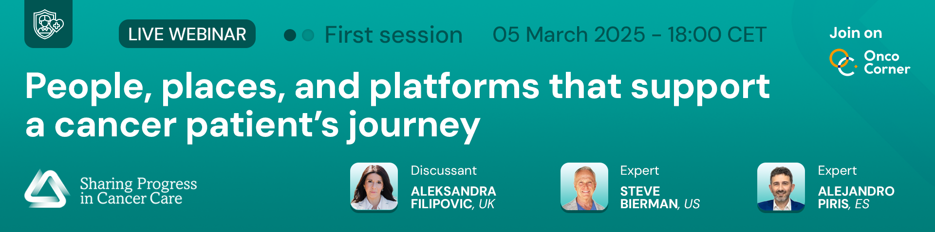 People, places, and platforms that support a cancer patient’s journey
