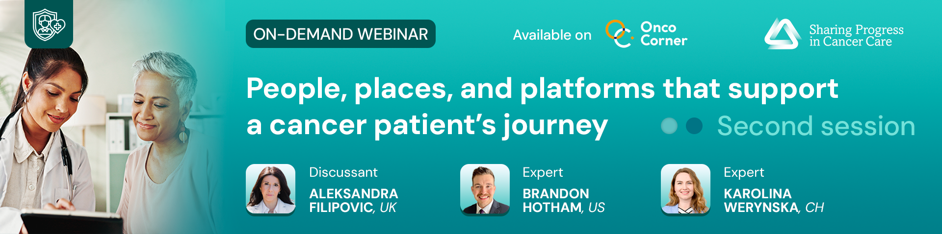 People, places, and platforms that support a cancer patient’s journey – Session 2