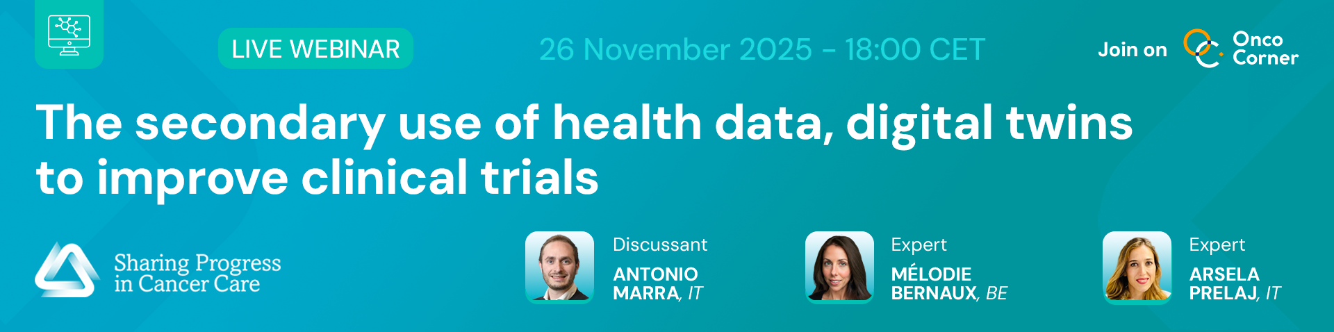 The secondary use of health data, digital twins to improve clinical trials