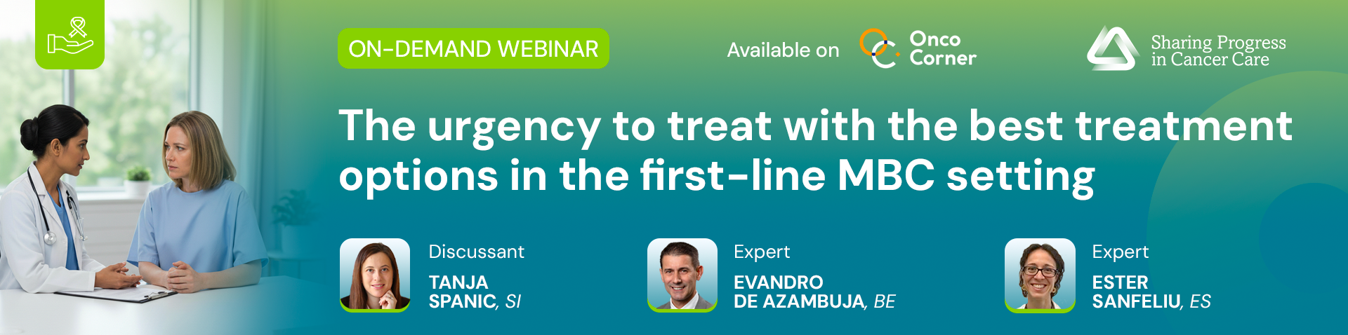 OD Gilead: The urgency to treat with the best treatment options in the first-line MBC setting